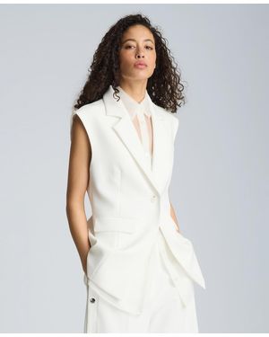 Kenneth Cole Sleeveless Vest - White