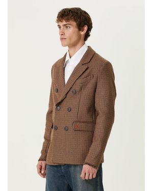 Pcfg Double Breasted Blazer - Natural