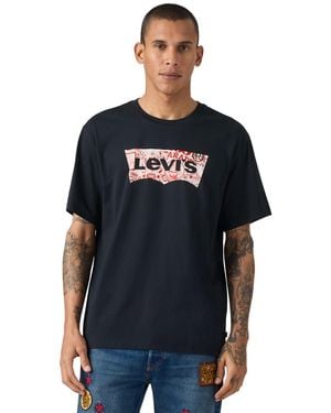 Levi's Parade Graphic Regular-fit Crewneck T-shirt - Black