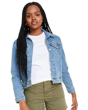 Levi's Original Cotton Denim Trucker Jacket - Blue
