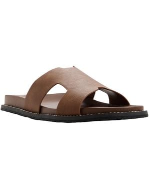 Call It Spring Crestmont Slip-on Flat Sandals - Brown