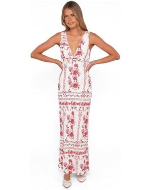 Petal & Pup Amore Bias Cut Maxi Dress - Pink