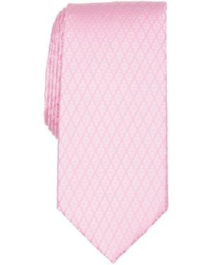 Perry Ellis Vantura Geo Geometric Tie - Pink