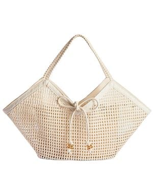Sam Edelman Marcie Small Tote Bag - Natural