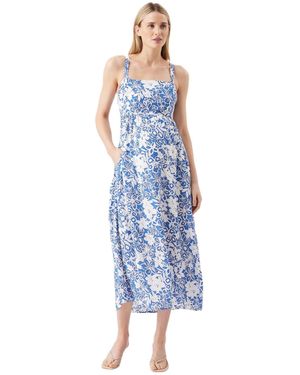 Ripe Maternity Nahla Longline Dress - Blue