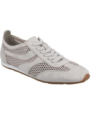 Journee Collection Chasse Mesh Lace Up Sneakers - White