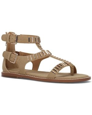 FRYE and CO Bucky T-strap Round Toe Als - Metallic