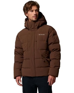 Columbia Amaze Puff Hooded Jacket - Brown