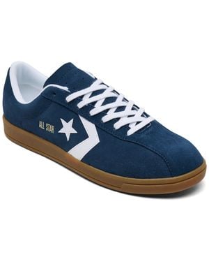 Converse All Star Classic Sneaker Suede Casual Sneakers From Finish Line - Blue
