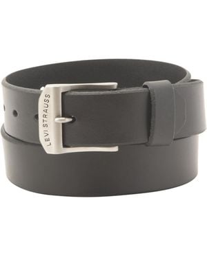 Levi's Big-tall Casual Leather Belt - Gray