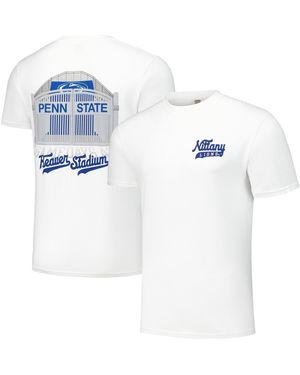 Image One And Penn State Nittany Lions Hyper Local Stadium Gates Helmet T-shirt - Blue