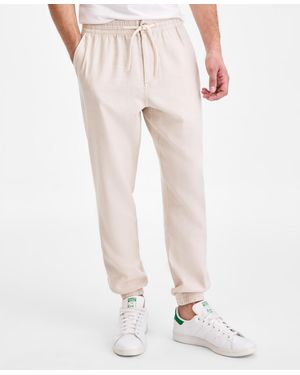 Sun & Stone Sun + Stone Linen sweatpants - White