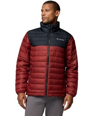 Columbia Powder Lite Ii Puffer Jacket - Red