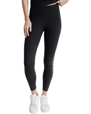 DKNY Sport 7/8 Logo Active leggings - Black