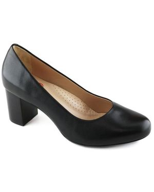 Marc Joseph New York Midtown Leather Pump - Black