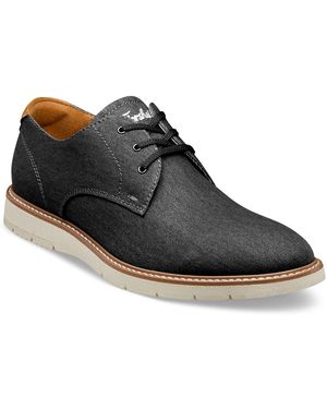 Florsheim Vibe Canvas Lace-up Plain Toe Oxford Shoes - Black