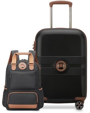 Delsey Paris Flanerie 2-pc. Backpack And luggage Set - Black