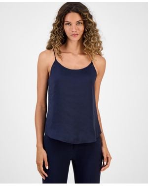 BarIII Scoop-neck Camisole - Blue