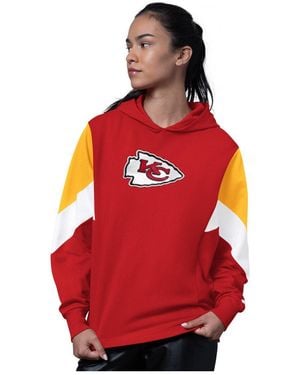 Starter Red Kansas City Chiefs Scrimmage Hoodie