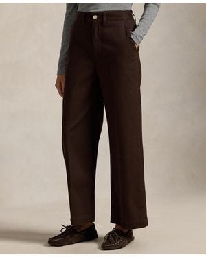 Polo Ralph Lauren Chino Wide-leg Pants - Natural