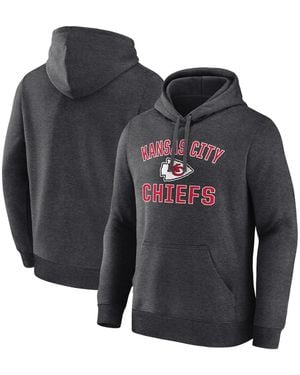 LOGO ATHLETIC Kansas City Chiefs Arch Victory Hoodie - Black