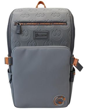 Loungefly Star Wars Rebel Alliance Full Size Backpack - Gray