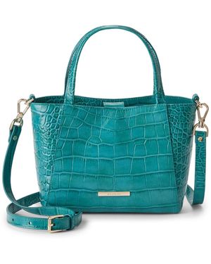 Brahmin Small Mona Alba Small Tote Bag - Blue
