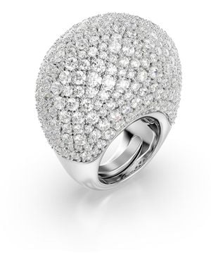 Swarovski Sublima Cocktail White Rhodium Plated Ring