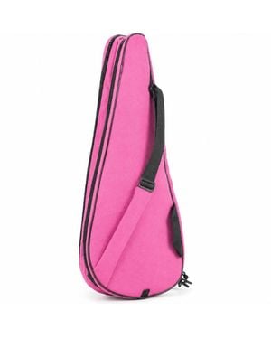 Peneyon Lightweight Padded Tennis Racket Bag With Adjustable Shoulder Strap - Pink