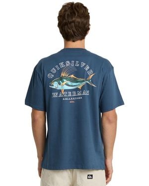 Quiksilver Rooster Graphic T-shirt - Blue