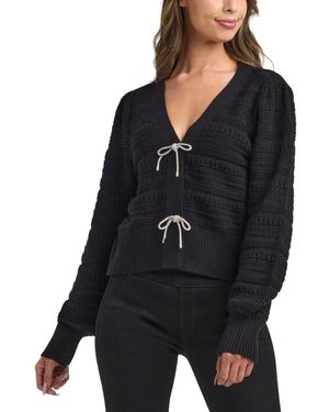 Bcx V-neck Cardigan Sweater - Black