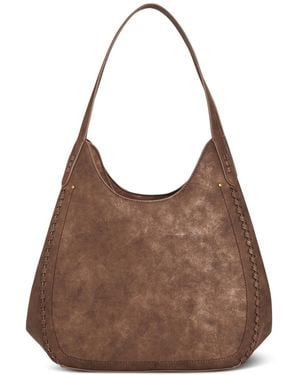 Style & Co. Whip-stitch Soft 4-poster Tote - Brown