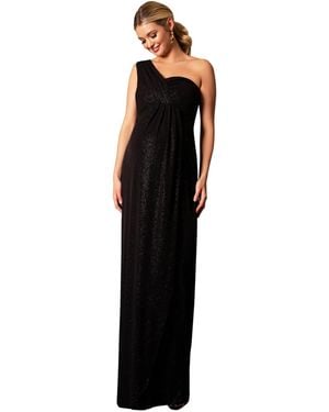 Tiffany Rose Maternity Maternity Tiffany Rose Galaxy Gown Long - Black
