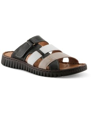 Spring Step Olly Slides - Brown