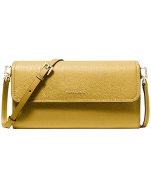 Michael Kors Jet Set East West Phone Extra Large Crossbody Bag - Yellow