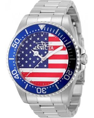 INVICTA WATCH Pro Diver 50415 45mm Quartz Watch - Blue