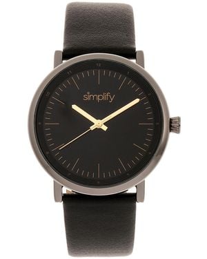 Simplify Quartz The 6200 Dial - Black