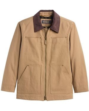 Pendleton Carson City Ranch Long Sleeve Jacket - Brown