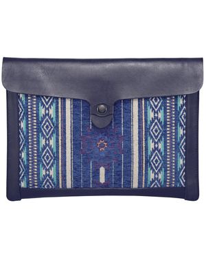 Old Trend Myrtle Laptop Sleeve - Blue