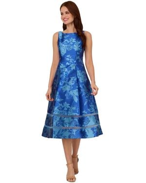 Adrianna Papell Tea Length Dresses for Women | Lyst