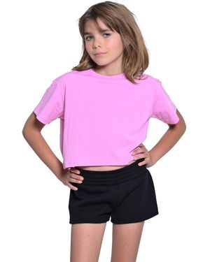 With Jules Big Girls Pull-on Sweat Shorts - Purple