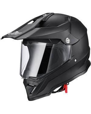 Ahr H-ven35 Dual Sport Motorcycle Helmet Dot Approved Dirt Bike Off Road Atv - Black