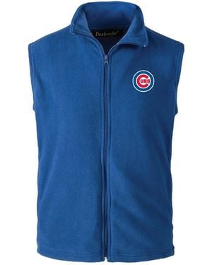 Dunbrooke Chicago Cubs Full-zip Vest - Blue