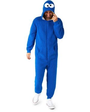 Opposuits Official Elmo Union Suit - Blue