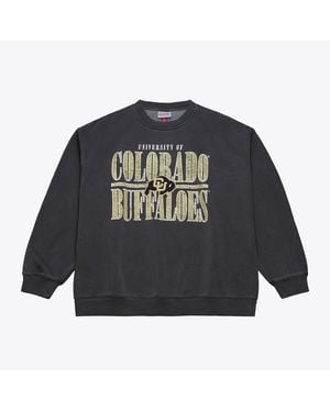 Mitchell & Ness Colorado Buffaloes Downtown Fleece Sweatshirt - Black