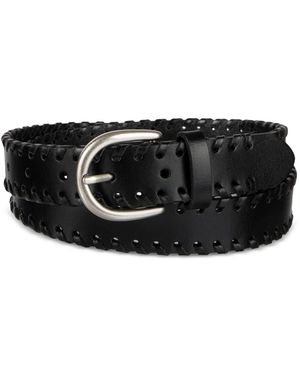 Levi's Laced-edge Casual Leather Belt - Black