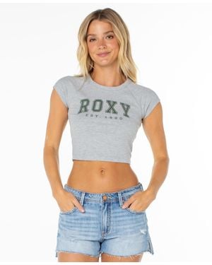 Roxy Academy Crbt Short-sleeve T-shirt - Blue