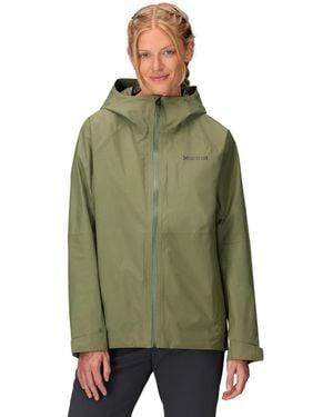 Marmot Waypoint Gore-tex Hooded Collar Jackets - Green