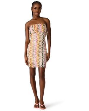 Steve Madden Bryar Strapless Mini Dress - Multicolor
