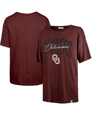 '47 Oklahoma Sooners Muse Sadie T-shirt - Red